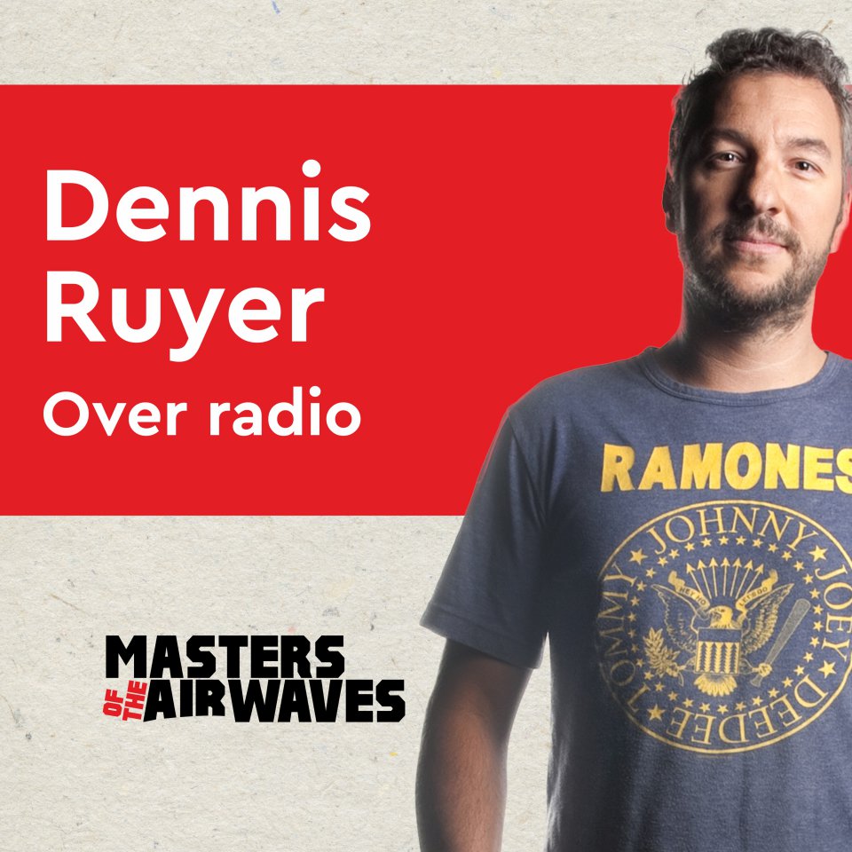 Omslagfoto van Dennis Ruyer over Radio