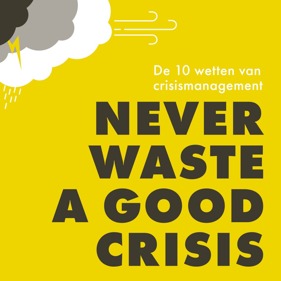 Omslagfoto van Never waste a good crisis